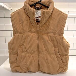 Women or Teen Corduroy Vest